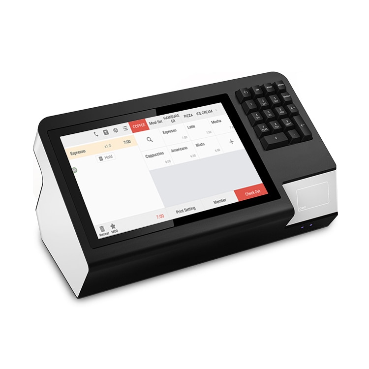 Gmaii 10.1 Inch Restaurant Tablet All in One Pos Syst Mini Cash Register